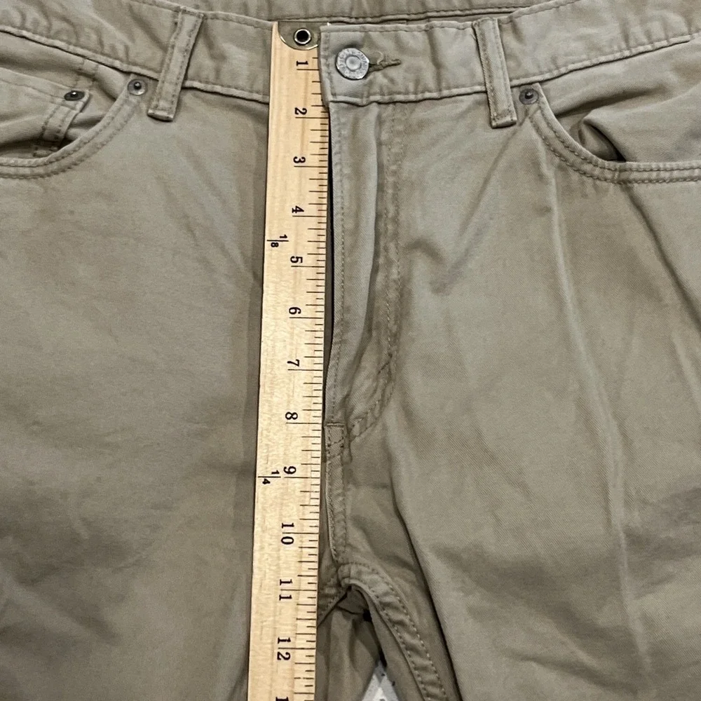 Levis 559 Jeans Mens 36x32 Tan Beige Relaxed Straight Leg Denim Pants